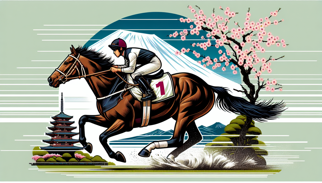 A jockey riding a horse during a race